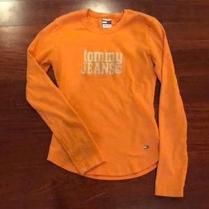 Women’s Tommy Jeans long sleeve top sz small shirt